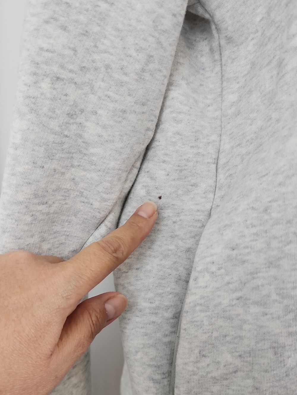 PINK Victoria's Secret Campus Pullover Hoodie Heathered Grey Size Medium - Picture 12 of 16